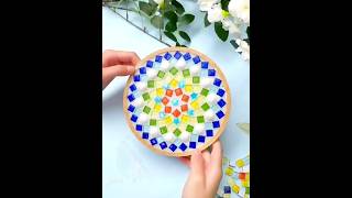 Mosaic DIY Coaster Kit – Fun for Kids and Parents shorts [upl. by Darian137]