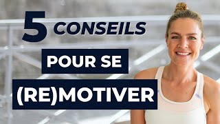 Comment être motivé  5 astuces concrètes [upl. by Nivej433]