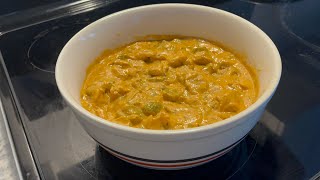 Soya chaap curry from air fryer no oil fry soya chaap [upl. by Adrahs]