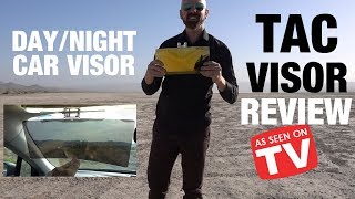 Tac Visor Review DayNight AntiGlare Car Visor [upl. by Rosemaria]