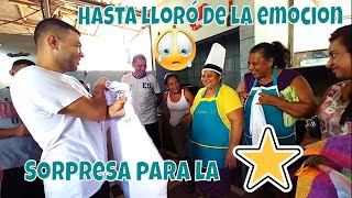 Gran sorpresa para la estrella del canal quotLa Sirenitaquot Bistec Entomatado Salvadoreño Part 4 [upl. by Ben]