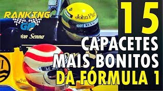 15 capacetes mais bonitos da F1  Ranking GP [upl. by Melville]