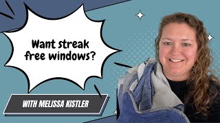 Streak Free Window Cleaning Quickly and Easily [upl. by Annayrb]