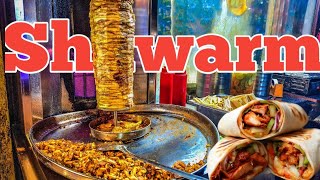 shawarma and Alfaham food chickenalfaham streetfood [upl. by Brandon]