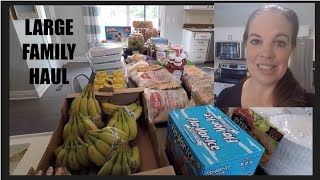 ONCEAMONTH GROCERY HAUL September Forgetful THM and MoneySaving Plans [upl. by Gurtner]