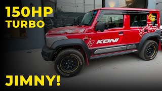 Indias first turbocharged Suzuki Jimny is mad fun to drive [upl. by Lorens686]