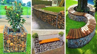 32 Gorgeous Gabion Ideas For Backyards  garden ideas [upl. by Salem]