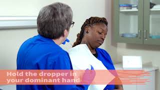 INSTRUCT AND PREPARE A PATIENT FOR A PROCEDURE OR TREATMENT INSTILL MEDICATED EAR DROPS [upl. by Mittel]