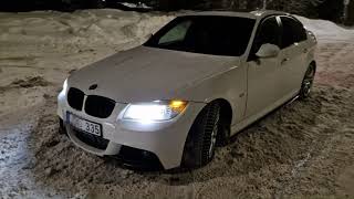 BMW E90 335d LCI Cold Start after 3 weeks [upl. by Lednyc]