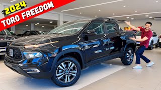 FIAT TORO FREEDOM 2024 avaliação e PREÇO [upl. by Akihdar]