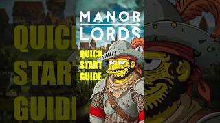 Fast Track to Glory Quick Start Guide for Manor Lords shorts [upl. by Aisile]