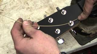 Changer les cordes de sa guitare folk  par Didier Duboscq [upl. by Peonir]