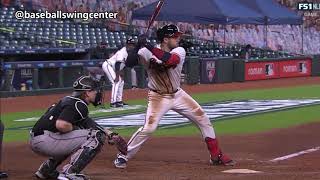 Travis dArnaud Home Run Swing  2020 NLDS HR 1 [upl. by Hochman688]