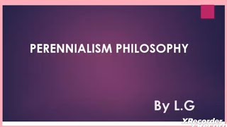 Perennialism philosophy of education Perennialism in education Special reference of perennialism [upl. by Apilef161]