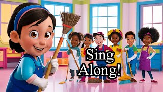 Clean Up is Fun  Sing Along and Clean Up Song for Kids  Lyric Video [upl. by Beatty12]