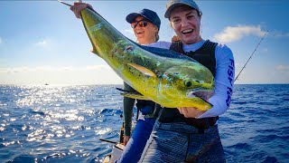 Deep Sea SEADOO Fishing  Dolphin Dinner [upl. by Hartman]