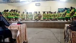 Ole Tipis Girls High School performing Rigesa Kisii folk song at the KMF [upl. by Normy716]