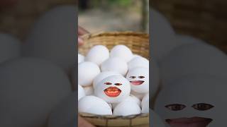 Egg recipe 🤣🤤 shortvideo eggcurry eggs comedyvideo fishrecipes [upl. by Annalise]