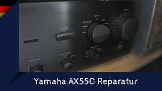 Eingangsschalter Reparatur des Yamaha AX550 [upl. by Eisoj494]