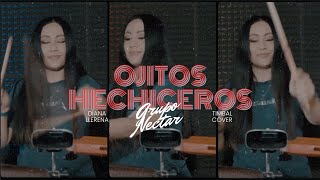 Ojitos Hechiceros  Grupo Nectar  Timbal Cover  Diana Llerena [upl. by Anrat]