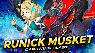 RUNICK MAGICAL MUSKETEER Deck 🔫  🏆 Replays  Análisis 📈 DARKWING BLAST [upl. by Ahcilef]