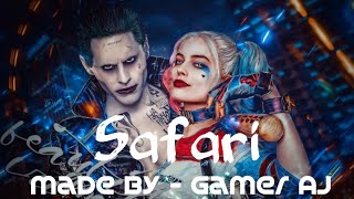 Serena  Safari Joker and Harley Quinn Full HD song [upl. by Oidale]