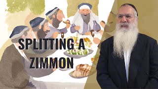 Mishna Brachot Chapter 7 Mishnah 4 Splitting a zimmon [upl. by Hutner980]