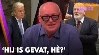 Vandaag Insidetafel ziet beelden van clash Wilders en Timmermans ‘Hij is gevat hè’ [upl. by Dewayne]