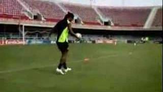 Ronaldinho Hitting The Bar 4 Times [upl. by Eliezer]