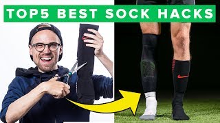 Top 5 football sock life hacks [upl. by Jae857]