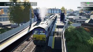 TSW5  Scenario Edinburgh  Glasgow  Freight Service [upl. by Akkire]