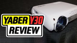 Yaber Y30 Projector 2024 Review [upl. by Alhahs941]