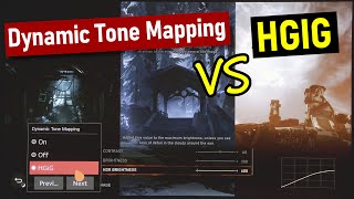 LG OLED Dynamic ToneMapping On or Off vs HGIG Which is Best for PS5 Xbox Series X Gaming [upl. by Raval]