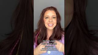 How To Add Hair Tinsel To Your Hair At Home [upl. by Yetta]