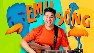 Can You Sound Like an Emu 🤔  The Emu Song  Lucas Proudfoot  Animal Kids Songs amp Nursery Rhymes [upl. by Nioe]