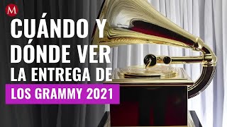 Cuándo y dónde ver la entrega de los premios Grammy 2021 [upl. by Ecahc]