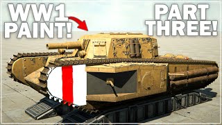 DETAILS amp CAMO ADDED To Our WW1 Tank In The NEW SPROCKET UPDATE Part 3 [upl. by Ailimaj]