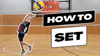 How to Set a Volleyball Setting Skills made Simple volleyball [upl. by Anon]