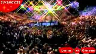 Lesnar vs Overeem full fight [upl. by Ray893]