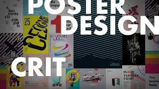 🔴 Learn Typography Through This Poster Design Critique 2018 [upl. by Lorry]