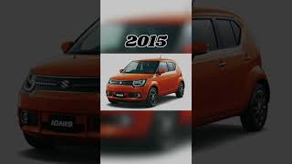 Evolution of suzuki ignis 20052024 shorts [upl. by Gayl]