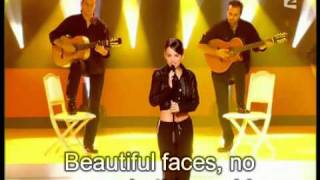 Alizée  La Isla Bonita  lyrics [upl. by Garges]