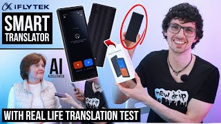 2024s Best Value Handheld Translator  iFLYTEK Smart Translator Review amp Test Free 4G Data Plan [upl. by Arlan]