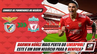 Benfica 202223 ● Darwin Núñez perto de reforçar o Liverpool Bom negócio para o Benfica [upl. by Kwabena557]