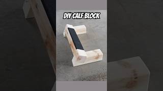 DIY calf raise block homegym [upl. by Llevron571]