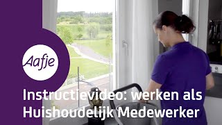 Instructievideo werken als Huishoudelijk Medewerker bij Aafje Hulpthuis [upl. by Sauncho]