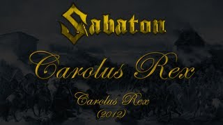 Sabaton  Carolus Rex SV Lyrics Svenska amp English [upl. by Ahtilat]