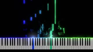 「Mitsukiyo  The Green Letter」 Evening glow Piano Tutorial NivekPiano [upl. by Eioj508]