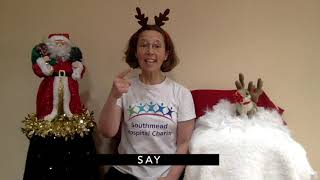 Learn to Sign Makaton Rudolph The Red Nosed Reindeer [upl. by Lody502]