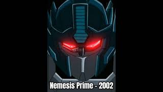 Nemesis Prime Evolution 20022017 Shorts Transformers NemesisPrime [upl. by Daye525]